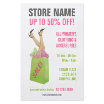 Clothing Store Sale flyer