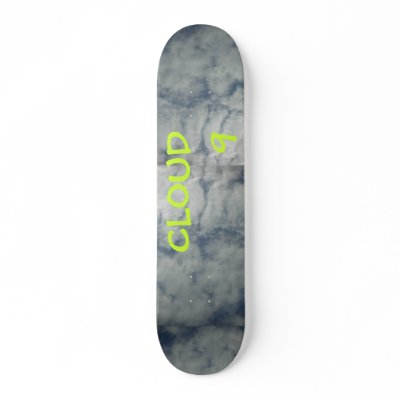 CLOUD 9 SKATEBOARD DECKS by FreeTrapper