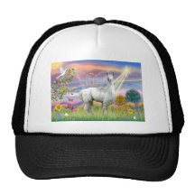 Cloud Angel and Llama Hat