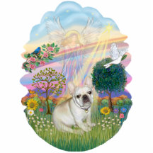 Cloud Angel - French Bulldog 1 Photo Cut Out