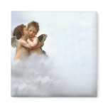 Cloud Angels Fridge Magnet