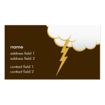 Cloud Bang | Butter Rum Business Card Templates