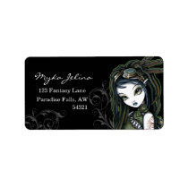 "Cloud Burst" Steampunk Aviatrix Fairy Labels