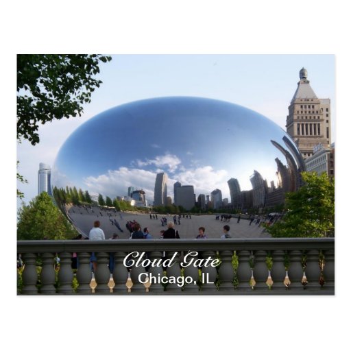 Cloud Gate Postcard