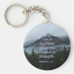 Cloud Mountain - Strength Keychain