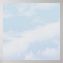 Cloud mural poster customizable35x35