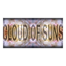 Cloud of Suns Tshirt Customized Photo Card
