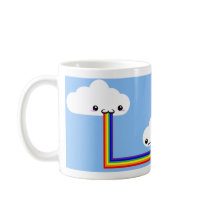 Cloud Puking Rainbow Mug