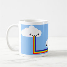 Cloud Puking Rainbow Mug