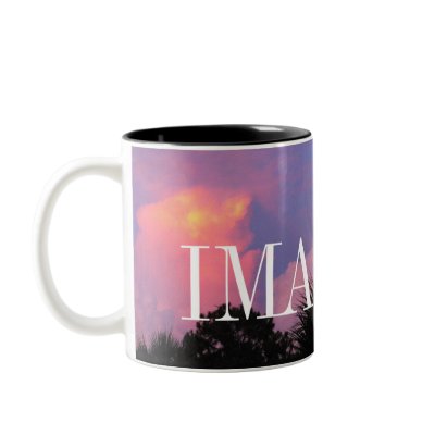 Cloud Shapes Mug by MaeFlowers