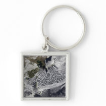 Cloud simulation of a single day 4 keychains