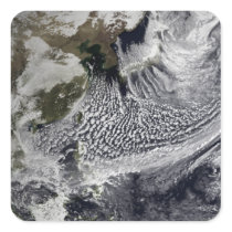 Cloud simulation of a single day 4 square stickers