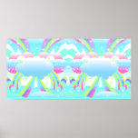 clouds and rainbow sky II Poster