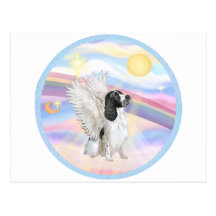 Clouds - English Springer Spaniel Angel Post Card