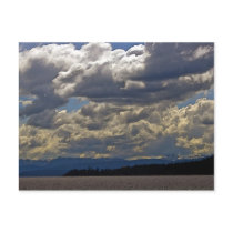 Clouds, Lake Tahoe Postcard