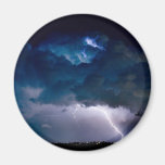Clouds of Light. Lightning Striking Boulder Count Magnets