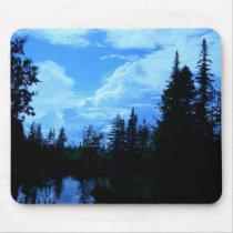 Clouds over campsite in northern Maine. Mouse Pads