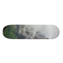 Clouds Over Glacier Skateboard Decks