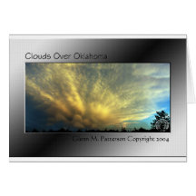 Clouds Over Oklahoma  Card