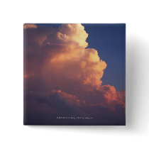 Clouds over sea at sunset buttons