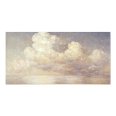 Clouds Over The Sea Wind By Aiwasowskij Iwan Konst Photo Cards by Artcollection