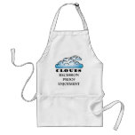 clouds, recession proof enjoyment apron