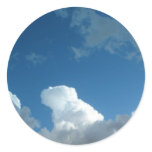 clouds round stickers