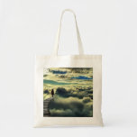 clouds tote bags