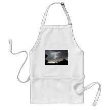 cloudy sky apron