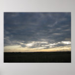 Cloudy Sunset Print