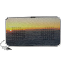 Cloudy sunset travel speaker