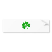 clover bumper sticker