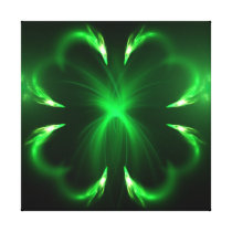 Clover Stretched Canvas Prints