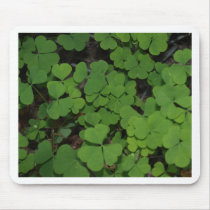 clover cluster mouse pad