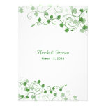 Clover Irish Wedding Invitation