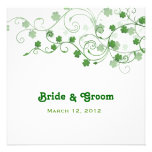 Clover Irish Wedding Invitation