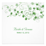 Clover Irish Wedding Invitation
