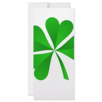 clover rack card