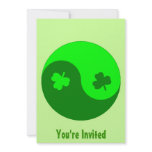 Clover Yin Yang Invitations