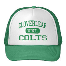 Cloverleaf - Colts - High School - Medina Ohio Trucker Hats