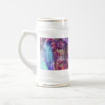 Clovers and Cherry Blossoms Geisha Stein Mug