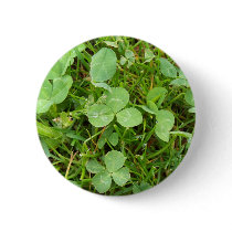 Clovers and Dew Drops Button