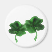 clovers fridge magnet