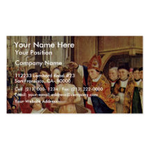 Clovis' Baptism By Meister Des Heiligen Ägidius (B Business Cards
