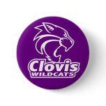 Clovis Wildcats Button