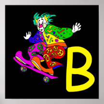 Clown B.png Posters