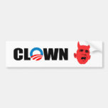 CLOWN BUMPER STICKERS