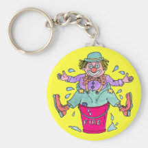 Clown Capers Key Chain