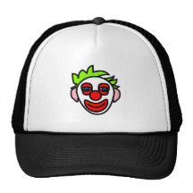 clown clownsgesicht face baseballmütze