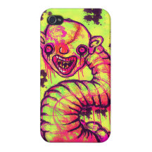 Clown enceinte de ver ! couverture iphone4 coques iPhone 4/4S